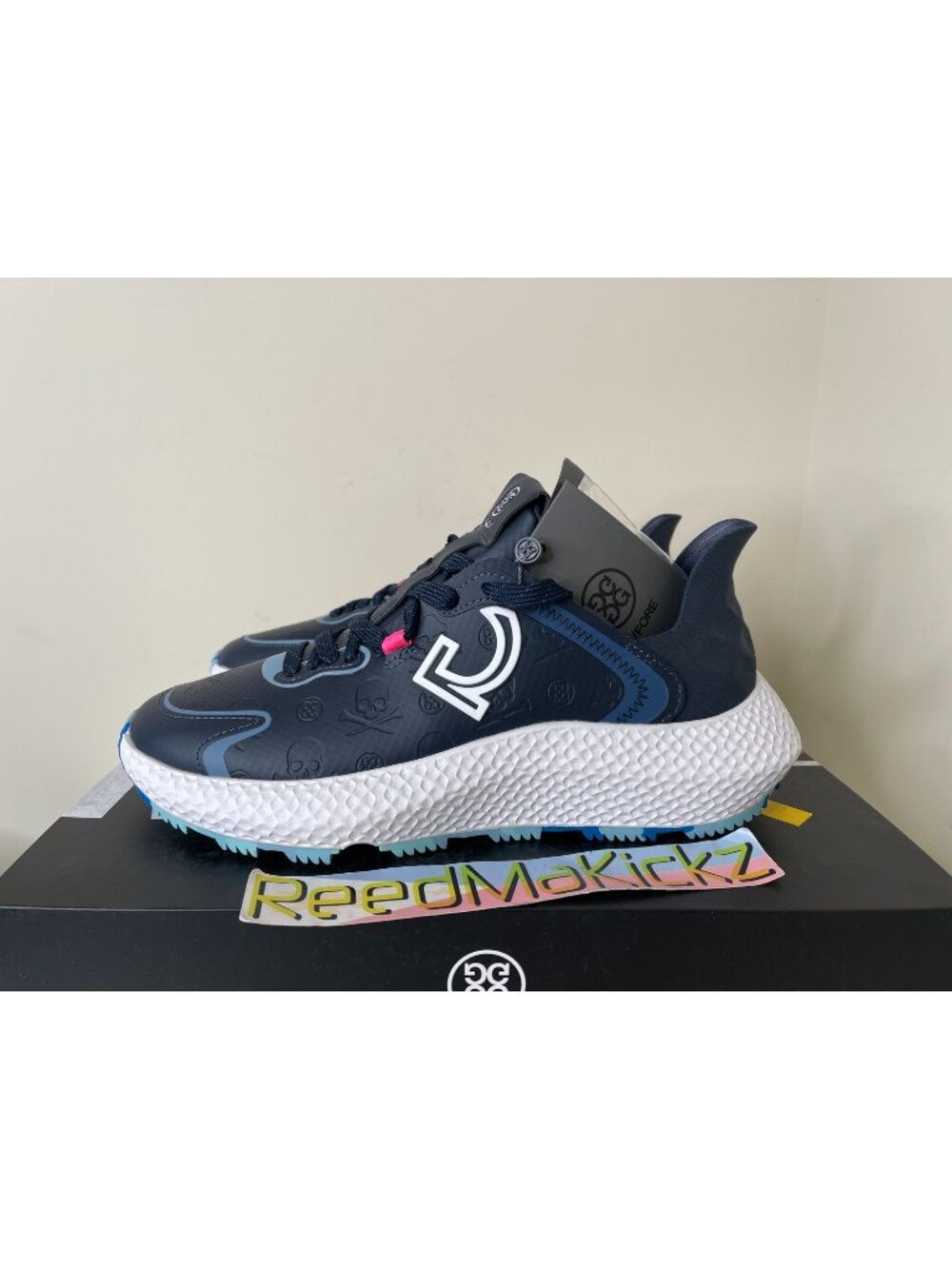 G/FORE MG4X2 Debossed Cross Trainer Navy Golf Shoe Womens GLF000017